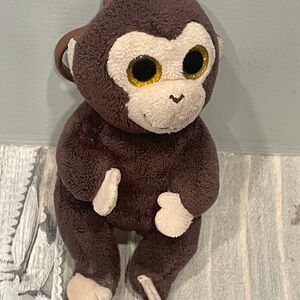 Brown Stuffed Monkey Toy